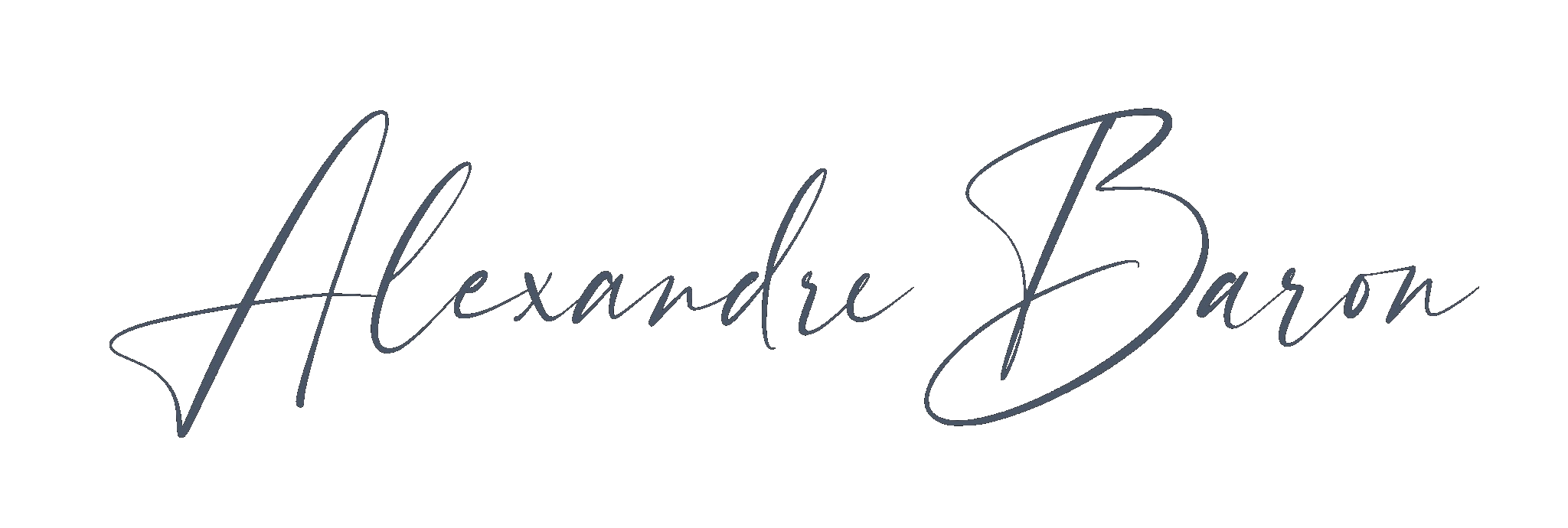 Signature Alexandre Baron